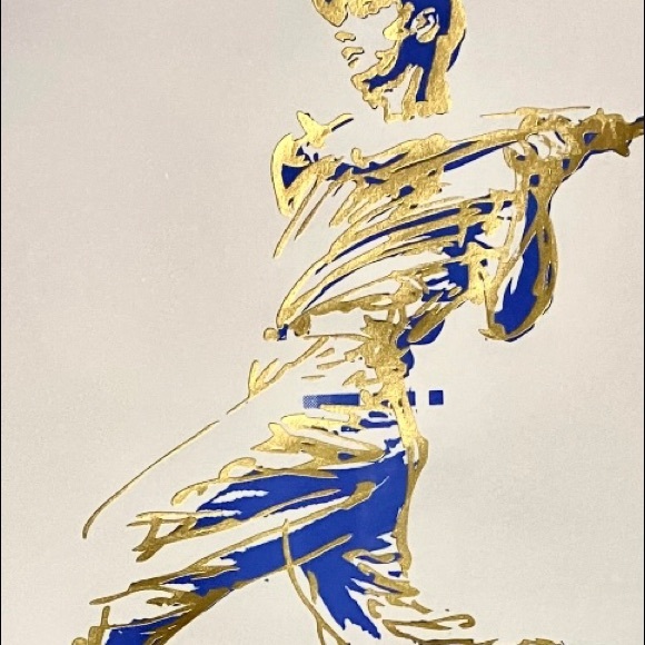 JOE DIMAGGIO SIGNED SERIGRAPH BY KNOWN SPORTS ARTIST CARLO BENINATI V. RARE 4/5! - Picture 2 of 7